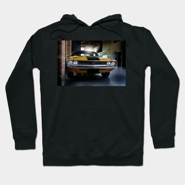 dodge challenger - coupe 378 Hoodie by hottehue